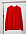Худи унисекс Vozduh 2.0, красное с логотипом  заказать по выгодной цене в кибермаркете AvroraStore