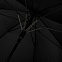 Зонт-трость Torino, черный с логотипом  заказать по выгодной цене в кибермаркете AvroraStore