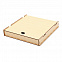 Подарочная коробка ламинированная из HDF 25,5*25,5*4,5 см с логотипом  заказать по выгодной цене в кибермаркете AvroraStore