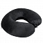 Подушка дорожная  "SOFT"; memory foam, микрофибра, черный с логотипом  заказать по выгодной цене в кибермаркете AvroraStore