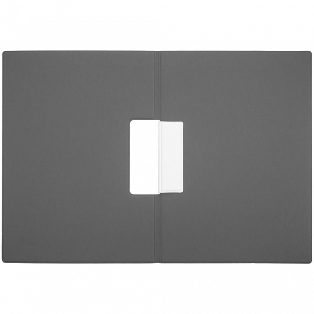 Папка-планшет Devon, белая с логотипом  заказать по выгодной цене в кибермаркете AvroraStore