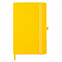 Бизнес-блокнот А5 FLIPPY, желтый, твердая обложка, в линейку с логотипом  заказать по выгодной цене в кибермаркете AvroraStore