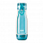 Бутылка для воды Zoku, голубая с логотипом  заказать по выгодной цене в кибермаркете AvroraStore