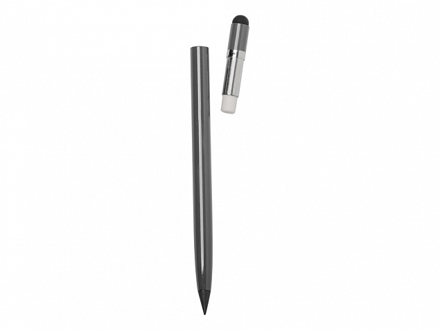 Вечный карандаш "Eternal" со стилусом и ластиком с логотипом  заказать по выгодной цене в кибермаркете AvroraStore