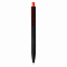 Черная ручка X3 Smooth Touch, красный с логотипом  заказать по выгодной цене в кибермаркете AvroraStore