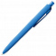 Ручка шариковая Prodir DS8 PRR-T Soft Touch, голубая с логотипом  заказать по выгодной цене в кибермаркете AvroraStore