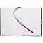 Ежедневник Favor, недатированный, фиолетовый с логотипом  заказать по выгодной цене в кибермаркете AvroraStore