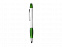Ручка-стилус Nash с маркером, зеленый/серебристый с логотипом  заказать по выгодной цене в кибермаркете AvroraStore