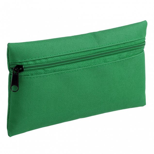 Пенал Unit P-case, зеленый с логотипом  заказать по выгодной цене в кибермаркете AvroraStore