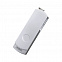 USB Флешка, Elegante, 16 Gb, серебряный с логотипом  заказать по выгодной цене в кибермаркете AvroraStore
