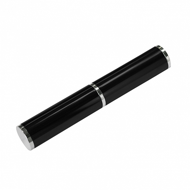 Коробка подарочная, футляр - тубус, алюминиевый, черный, глянцевый, для 1 ручки с логотипом  заказать по выгодной цене в кибермаркете AvroraStore