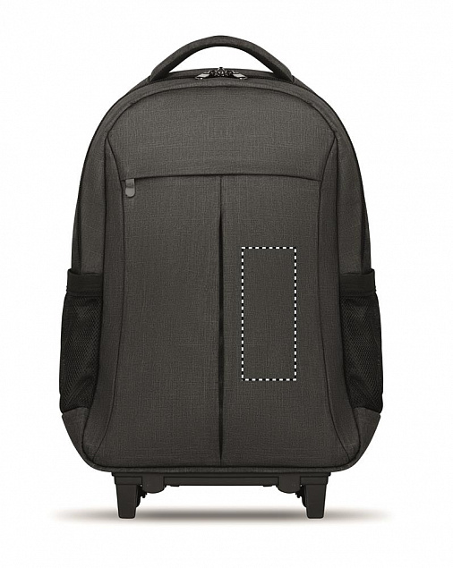 Рюкзак на колесах с логотипом  заказать по выгодной цене в кибермаркете AvroraStore