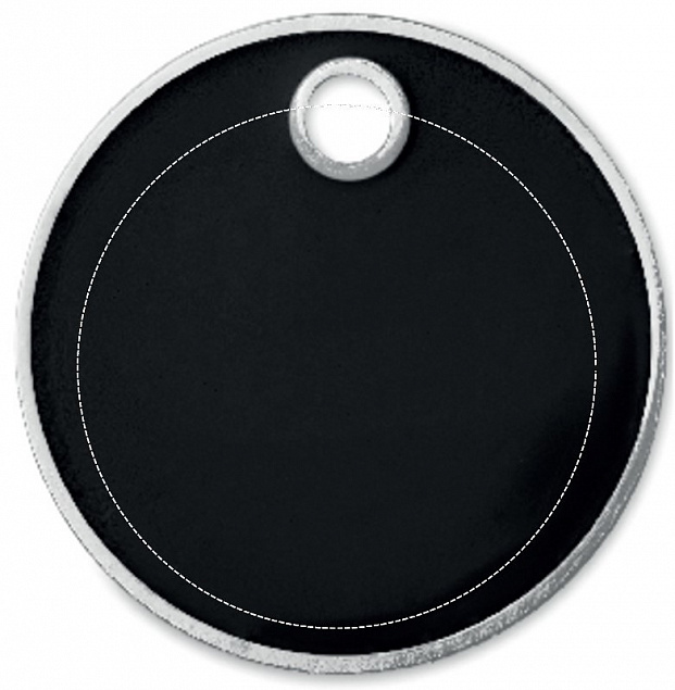 Брелок под монету (евро) с логотипом  заказать по выгодной цене в кибермаркете AvroraStore