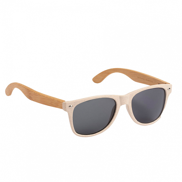 Солнцезащитные очки TINEX c 400 УФ-защитой, полипропилен с бамбуковым волокном, бамбук с логотипом  заказать по выгодной цене в кибермаркете AvroraStore