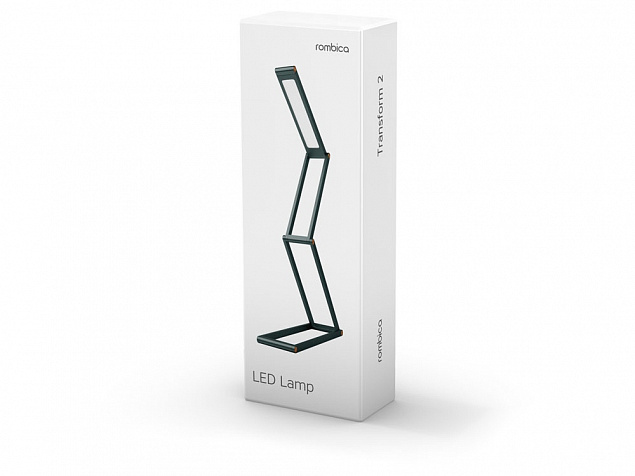 Настольная лампа Rombica LED Transform 2 с логотипом  заказать по выгодной цене в кибермаркете AvroraStore