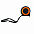 Рулетка Дрезден 3м, оранжевый с логотипом  заказать по выгодной цене в кибермаркете AvroraStore