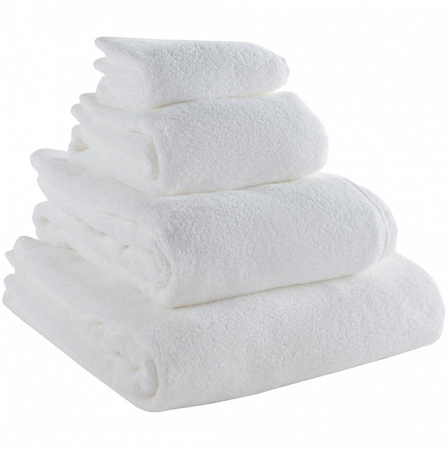 Полотенце для рук Essential, белое с логотипом  заказать по выгодной цене в кибермаркете AvroraStore