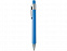 Ручка шариковая Athens черные чернила, голубой с логотипом  заказать по выгодной цене в кибермаркете AvroraStore