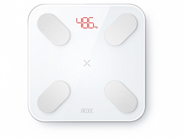 Умные диагностические весы Picooc Mini Pro V2 (6924917717377), белый с логотипом  заказать по выгодной цене в кибермаркете AvroraStore