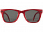 Очки солнцезащитные Sun Ray складные, красный с логотипом  заказать по выгодной цене в кибермаркете AvroraStore