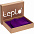 Набор Life Explorer, фиолетовый с логотипом  заказать по выгодной цене в кибермаркете AvroraStore