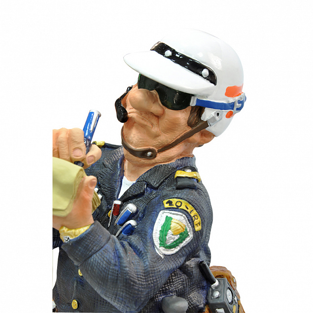 Скульптура "Полицейский" с логотипом  заказать по выгодной цене в кибермаркете AvroraStore