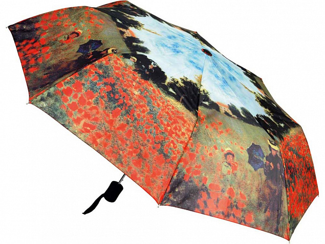 Набор «Моне. Поле маков»: платок, складной зонт с логотипом  заказать по выгодной цене в кибермаркете AvroraStore