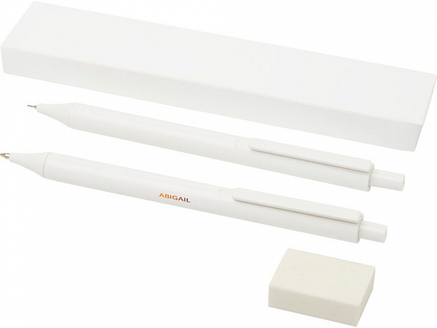Salus Комплект антибактериальных ручек, белый с логотипом  заказать по выгодной цене в кибермаркете AvroraStore