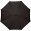 Зонт-трость LockWood, черный с логотипом  заказать по выгодной цене в кибермаркете AvroraStore