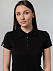 Рубашка поло женская Virma Premium Lady, черная с логотипом  заказать по выгодной цене в кибермаркете AvroraStore