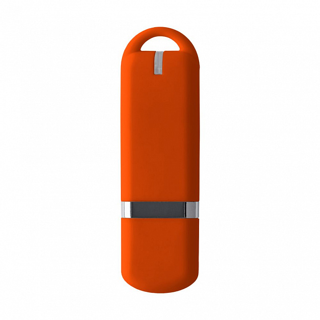 Флешка Memo, 16 Гб, оранжевая с логотипом  заказать по выгодной цене в кибермаркете AvroraStore