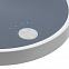 Настольный беспроводной вентилятор с подсветкой inBreeze, белый c серым с логотипом  заказать по выгодной цене в кибермаркете AvroraStore