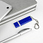 Флешка Profit, 8 Гб, синяя с логотипом  заказать по выгодной цене в кибермаркете AvroraStore