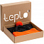 Набор Snappy, темно-серый с оранжевым с логотипом  заказать по выгодной цене в кибермаркете AvroraStore