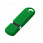 Флешка Memo, 8 Гб, зеленая с логотипом  заказать по выгодной цене в кибермаркете AvroraStore