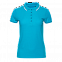 Рубашка поло Рубашка 04BK Бирюзовый с логотипом  заказать по выгодной цене в кибермаркете AvroraStore