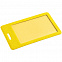 Чехол для пропуска Devon, желтый с логотипом  заказать по выгодной цене в кибермаркете AvroraStore