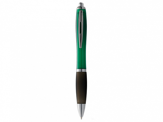 Ручка шариковая Nash, зеленый, черные чернила с логотипом  заказать по выгодной цене в кибермаркете AvroraStore