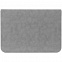 Чехол для ноутбука Nubuk, светло-серый с логотипом  заказать по выгодной цене в кибермаркете AvroraStore