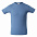 Футболка мужская HEAVY, голубая с логотипом  заказать по выгодной цене в кибермаркете AvroraStore
