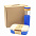 Подарочный набор Ewood, (синий) с логотипом  заказать по выгодной цене в кибермаркете AvroraStore