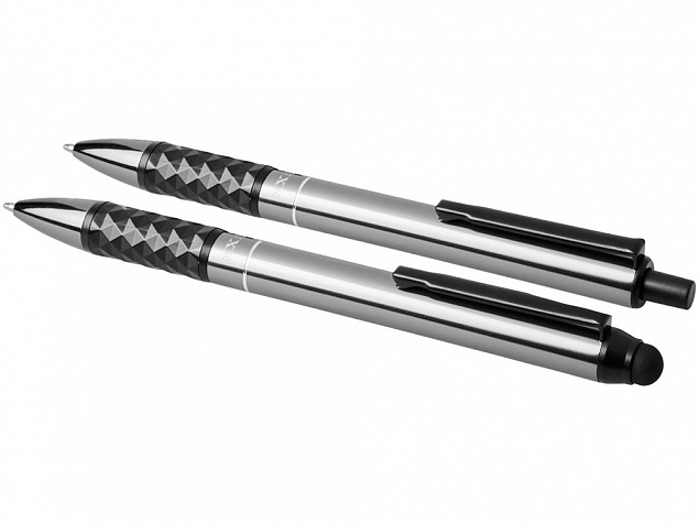 Подарочный набор ручек Tactical Grip с логотипом  заказать по выгодной цене в кибермаркете AvroraStore
