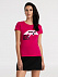Футболка женская «Меламед. Жанна Агузарова», ярко-розовая (фуксия) с логотипом  заказать по выгодной цене в кибермаркете AvroraStore