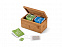 Коробка из бамбука с чаем «BURDOCK» с логотипом  заказать по выгодной цене в кибермаркете AvroraStore