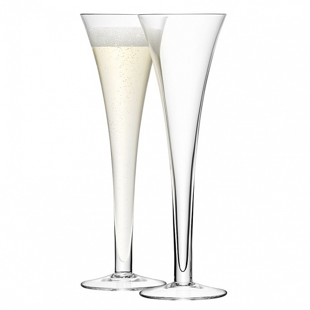 Набор малых бокалов для шампанского Bar с логотипом  заказать по выгодной цене в кибермаркете AvroraStore