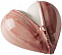 Фарфоровое сердце Zipped Heart с логотипом  заказать по выгодной цене в кибермаркете AvroraStore