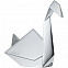 Держатель для колец Origami Swan с логотипом  заказать по выгодной цене в кибермаркете AvroraStore
