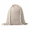 Рюкзак KONIM  из переработанного хлопока с логотипом  заказать по выгодной цене в кибермаркете AvroraStore