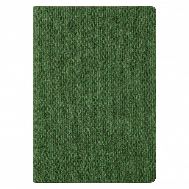 Ежедневник Portobello Trend, TWEED, недатированный, зеленый с логотипом  заказать по выгодной цене в кибермаркете AvroraStore