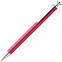 Ручка шариковая Attribute, розовая с логотипом  заказать по выгодной цене в кибермаркете AvroraStore